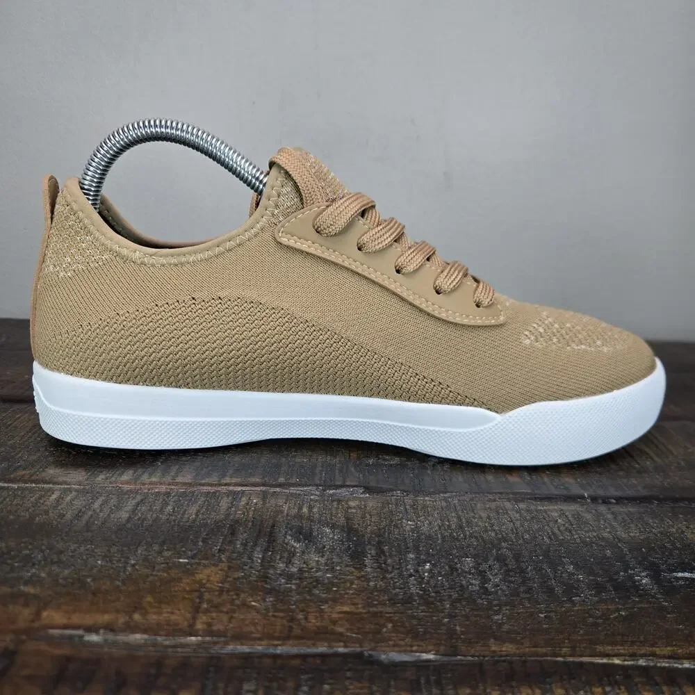 Vessi Weekend 1.5 Sneaker Womens Size 9 Waterproof Shoes Oak Brown White